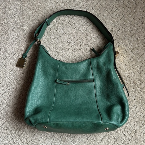 Tignanello Green Hobo Handbag - Picture 2 of 8